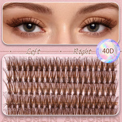 Anforlin D-curly brown clusters deliver soft natural fullness.
