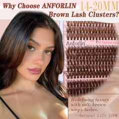 Anforlin three brown style options for personalized looks.