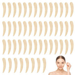 AngelBeauty bamboo spatula 50-pack for hygienic skincare application