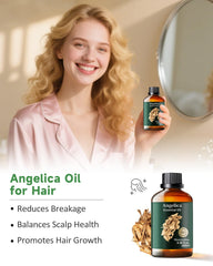 Hair care: Angelica Root Essential Oil for scalp nourishment
