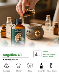 Massage blend featuring Angelica Root Essential Oil