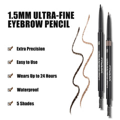 Anglicolor Eyebrow Pencil Defines and fills sparse areas for a polished look.