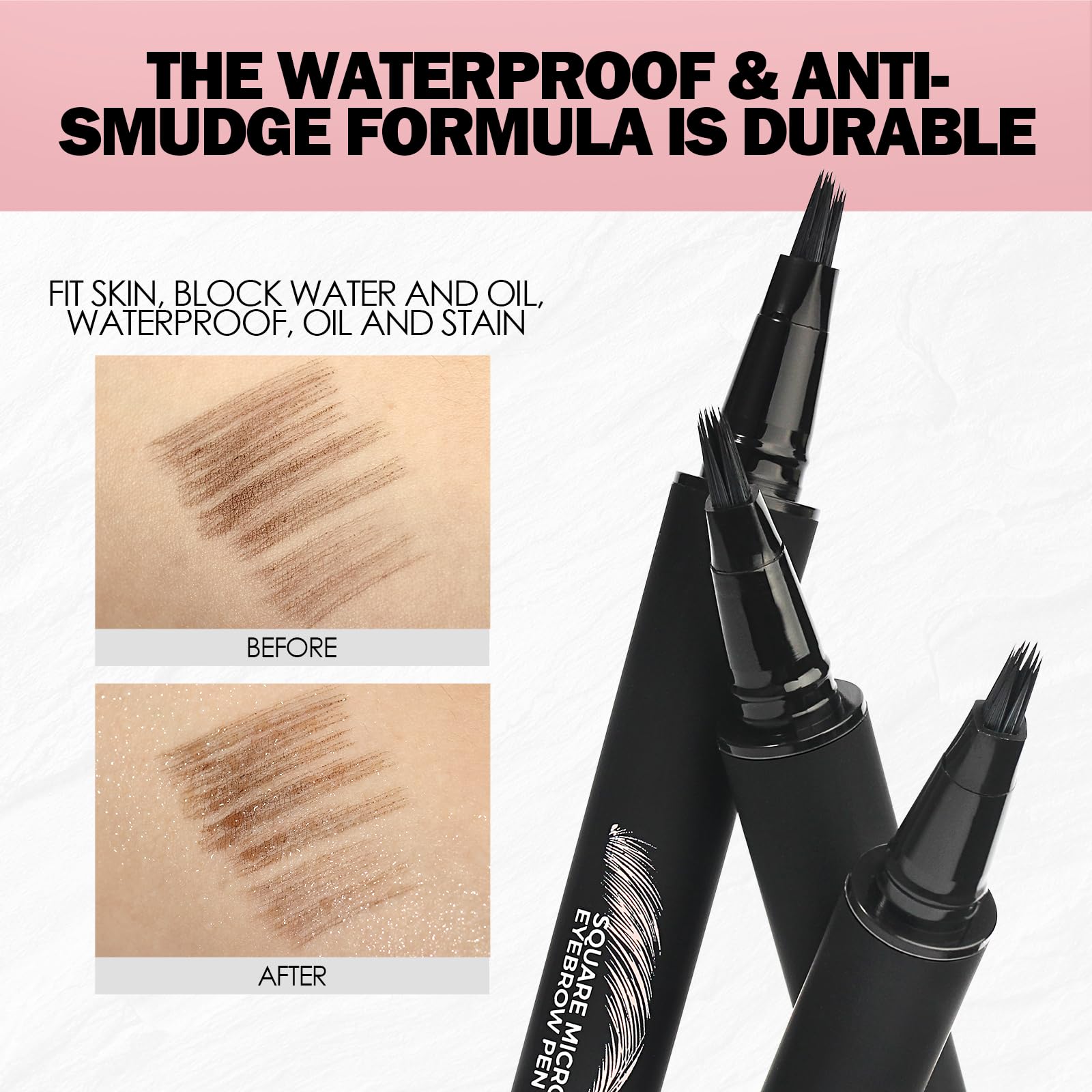 Anglicolor Long-Lasting Waterproof Brow pen resists sweat