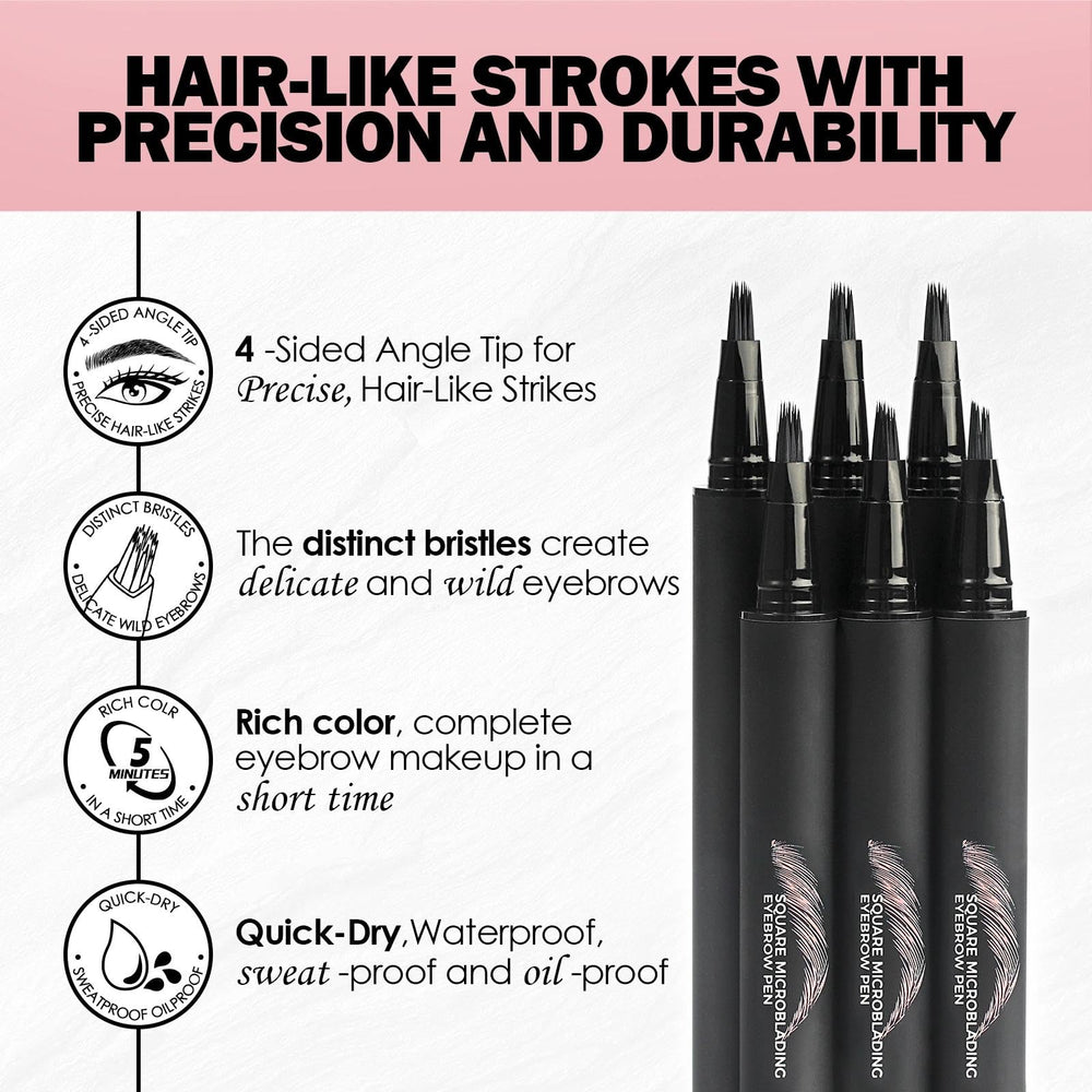 Anglicolor Mocha natural brow effect after blending