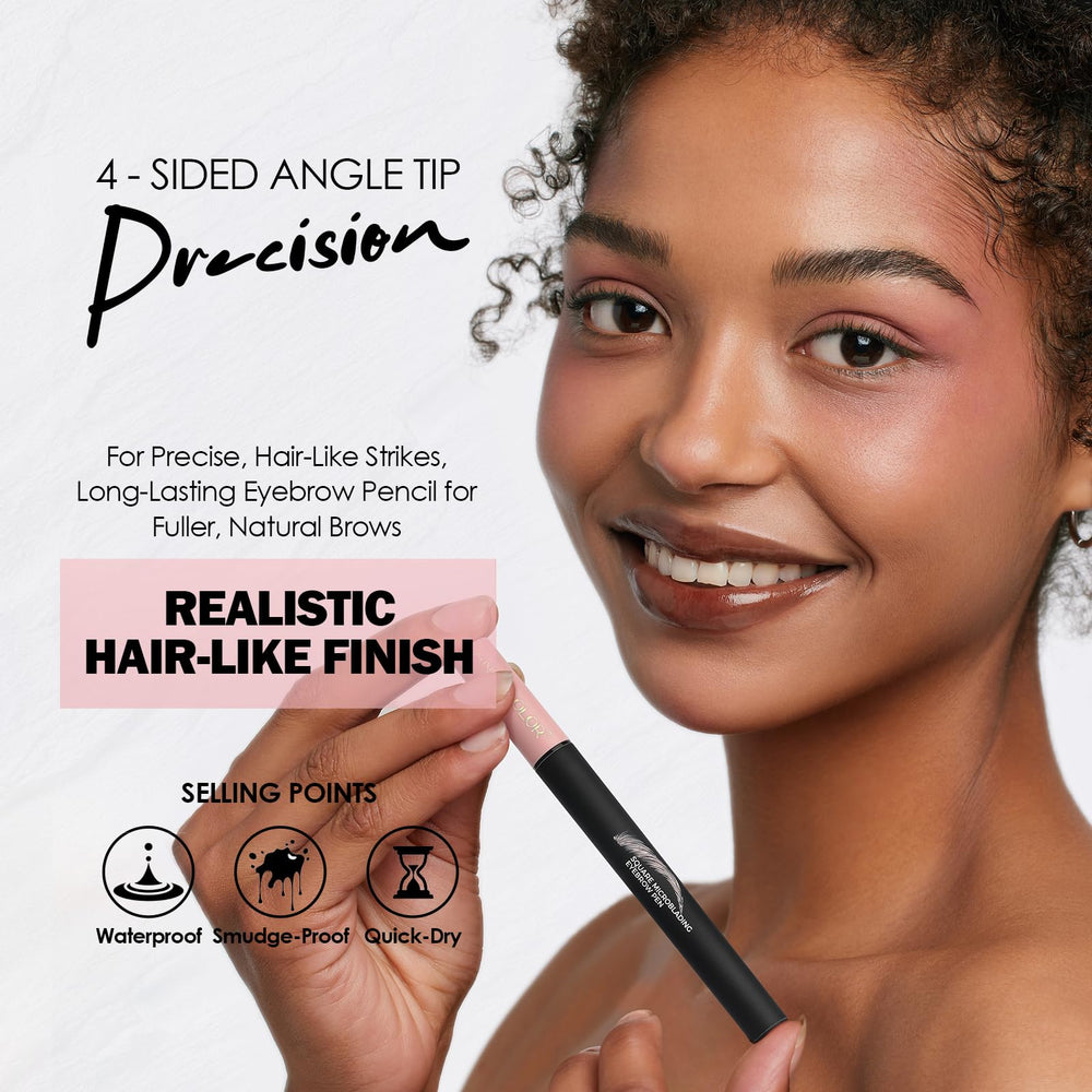 Anglicolor Smudge-Proof design keeps brows neat all day