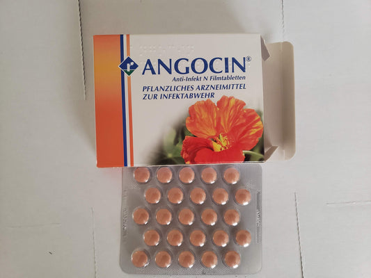 Angocin Anti-Infek N 50 tablets packaging