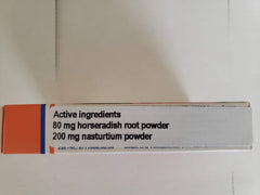 Close-up of Angocin Anti-Infek N label