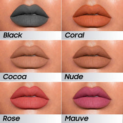 Anguishil Lip Stain long-wear waterproof swatch on lips