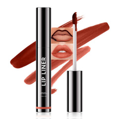 Anguishil Lip Stain Rose application swatch shows rich color and moisturized feel