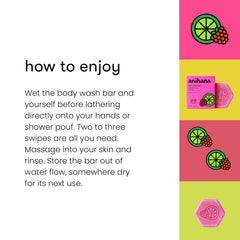 ANIHANA soap-free formula for daily gentle cleansing