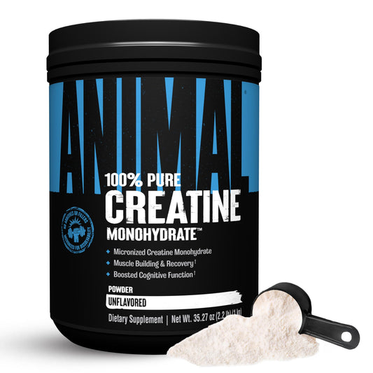 Animal Creatine Monohydrate Powder 1kg – front view