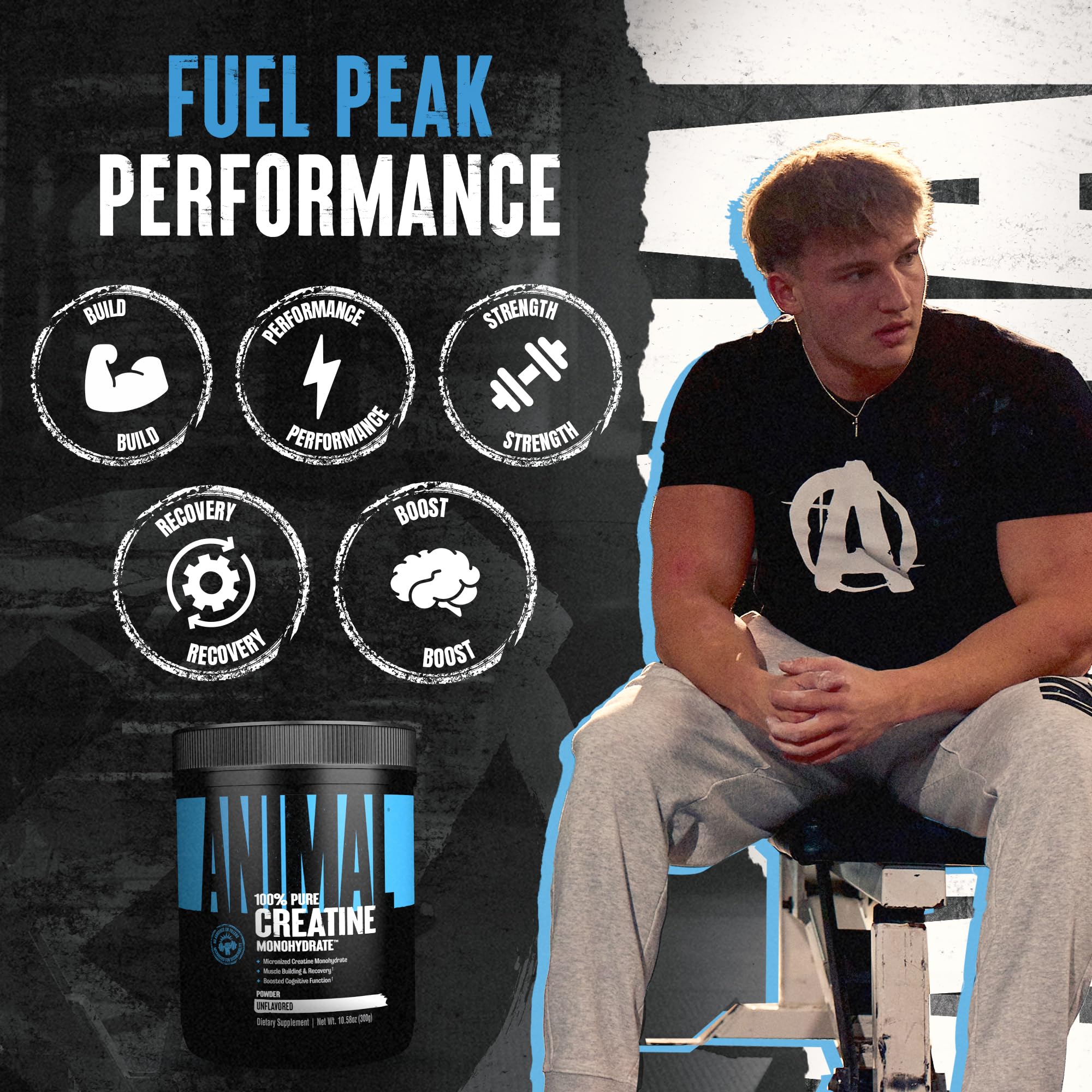 Micronized creatine monohydrate powder texture