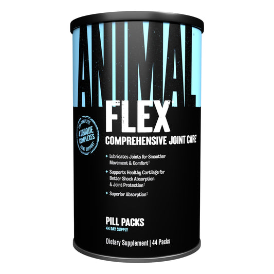 Animal Flex joint supplement bottle with 44 daily packs