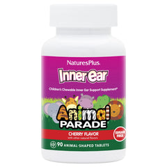 Front view of Natures Plus Animal Parade Inner Ear Support bottle