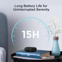 ANJANK sound machine battery life supports long trips without recharging.