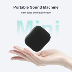 ANJANK mini portable sound machine pocket-size travel companion for easy packing.