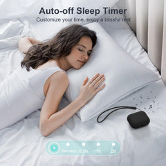 ANJANK sleep timer and memory function personalize sessions.