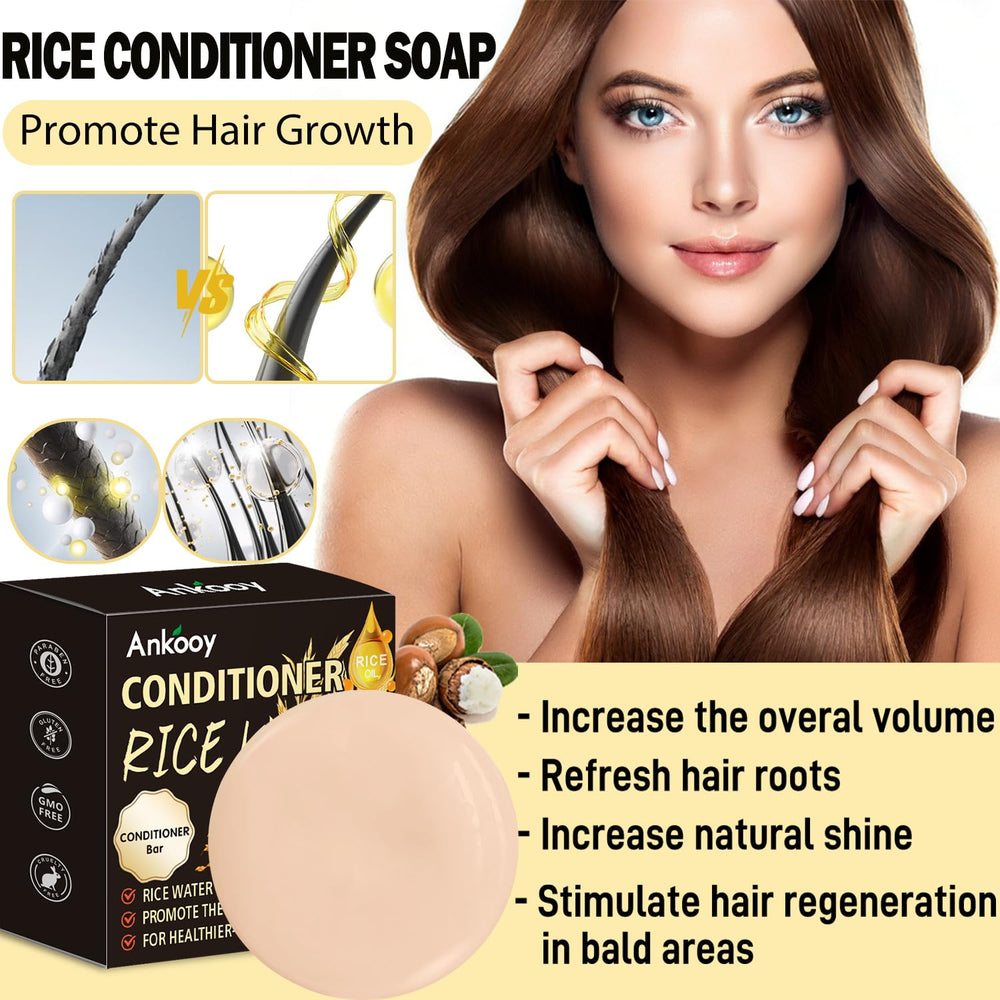 ANKOOOY coconut oil, shea butter, camellia nourish hair