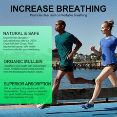 Lung detox and respiratory support concept image
