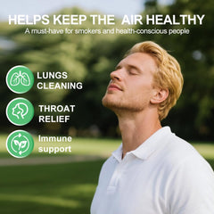 Herbal Mullein Drops for natural lung cleansing concept