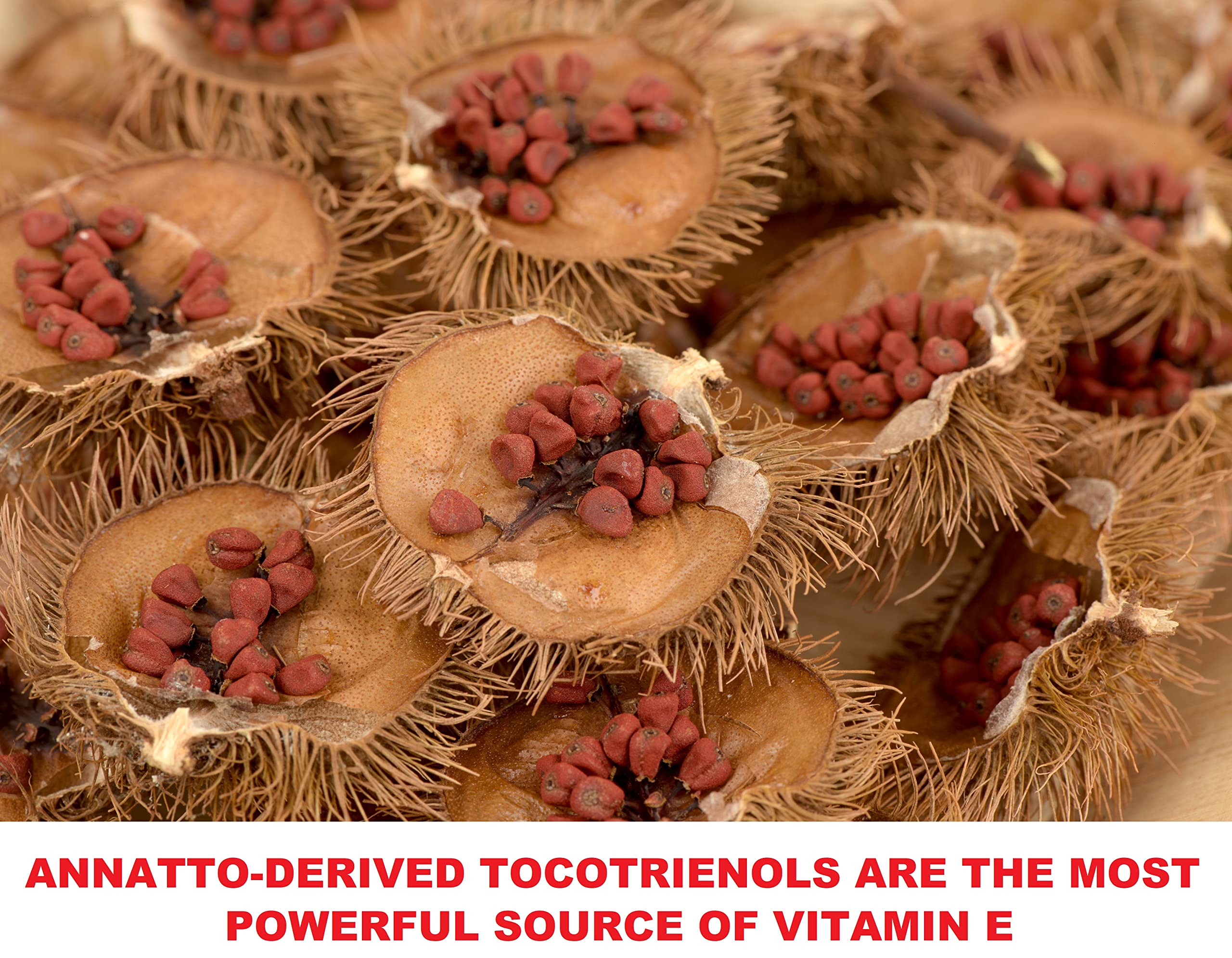 Close-up of ground annatto seed powder