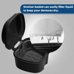 Open lid showing interior storage space