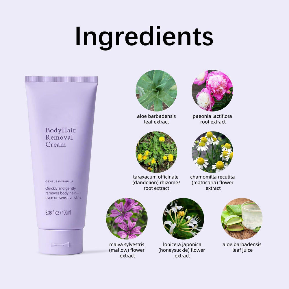 Annsky hair removal cream arm application demonstrates quick, comfortable use