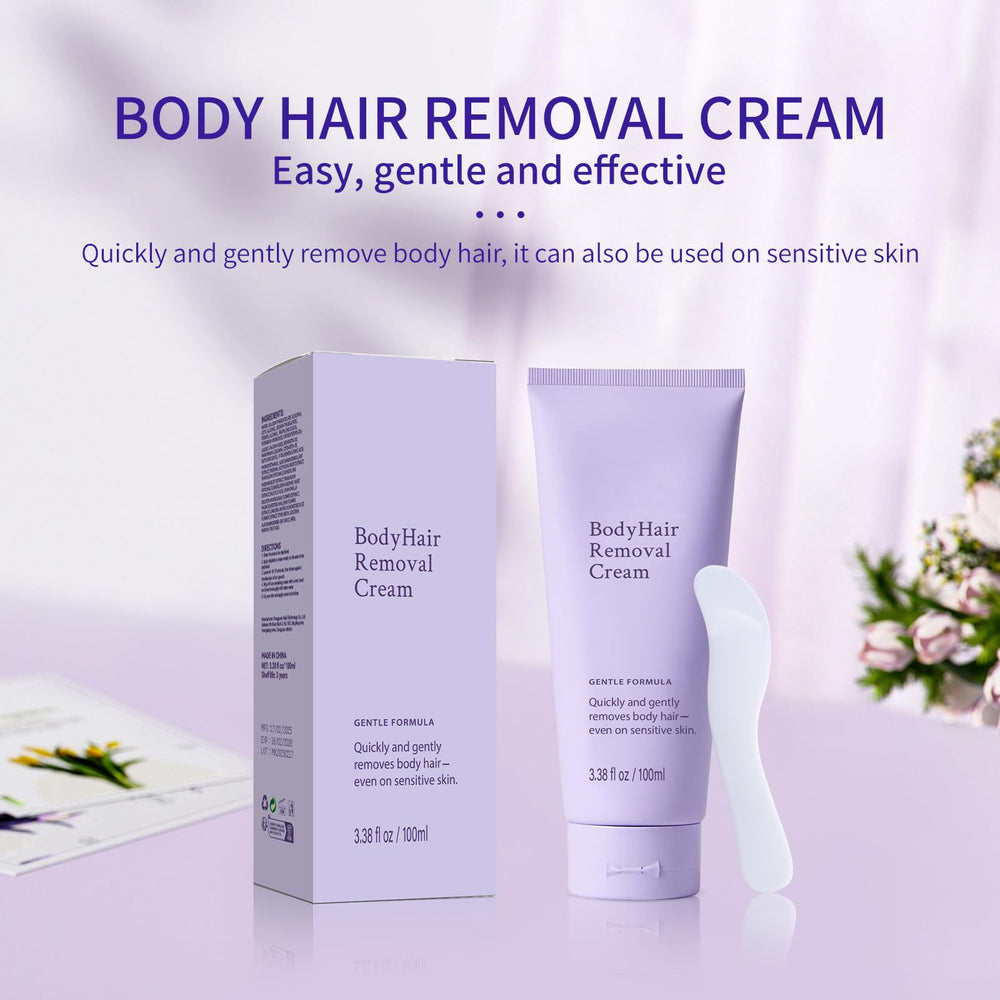 Annsky hair removal cream bikini area demonstrates safe, versatile use