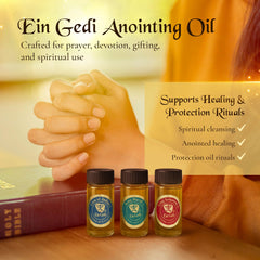 Virgin olive oil from Galilee and Jerusalem used in Anointing Oil