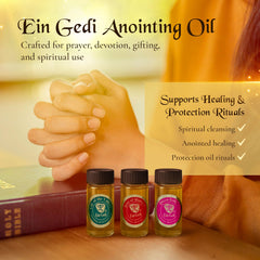 Packaging label of The Original Bible Perfumes by Ein Gedi