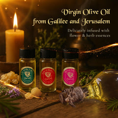 Box packaging and branding for Holy Land gift set