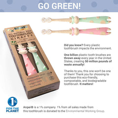 Eco-friendly packaging for ANPEI ROARex toothbrush