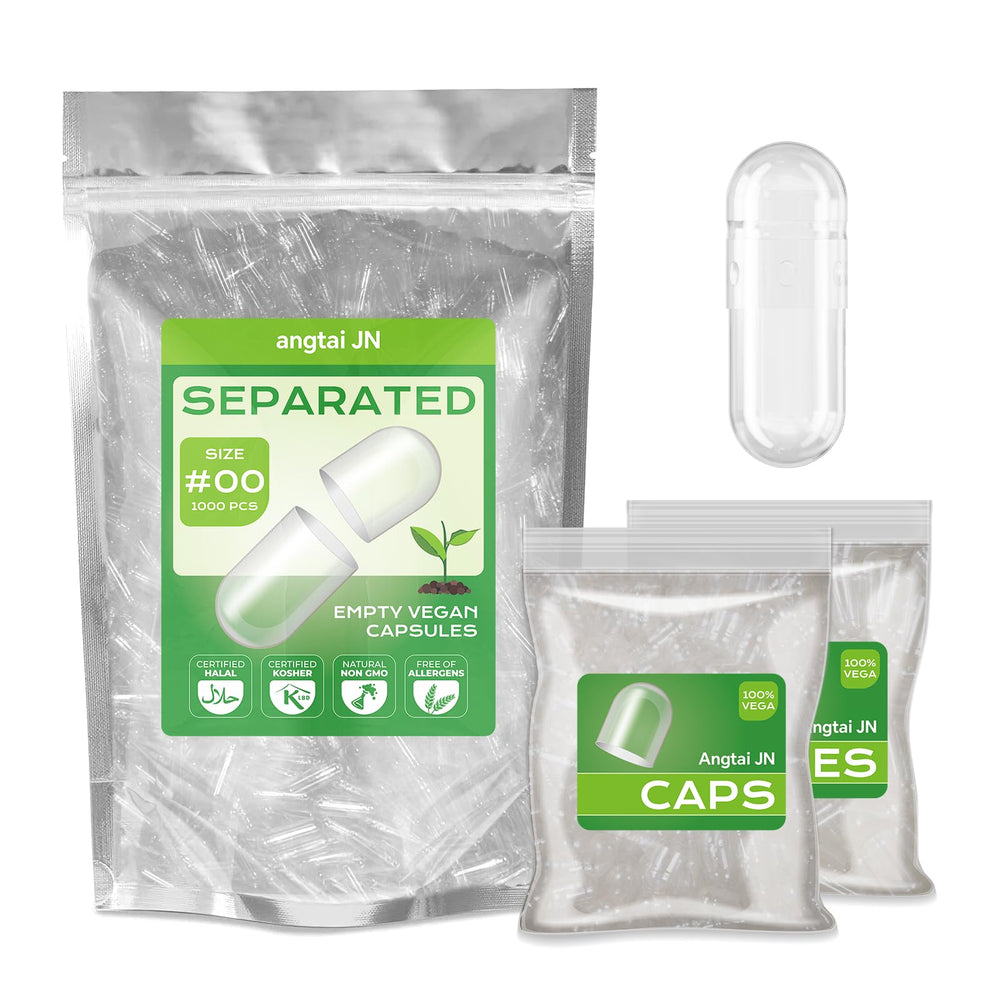 Separated size 00 empty capsules for filling