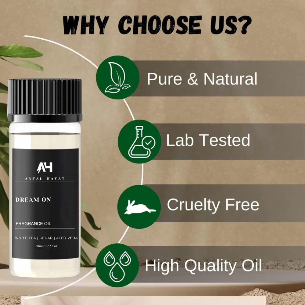Antal Hayat Dream On packaging and bottle