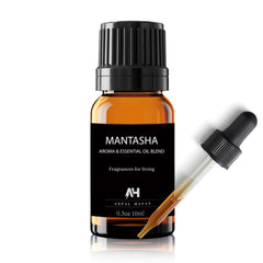 Mantasha scent in modern home office setting for calm focus.