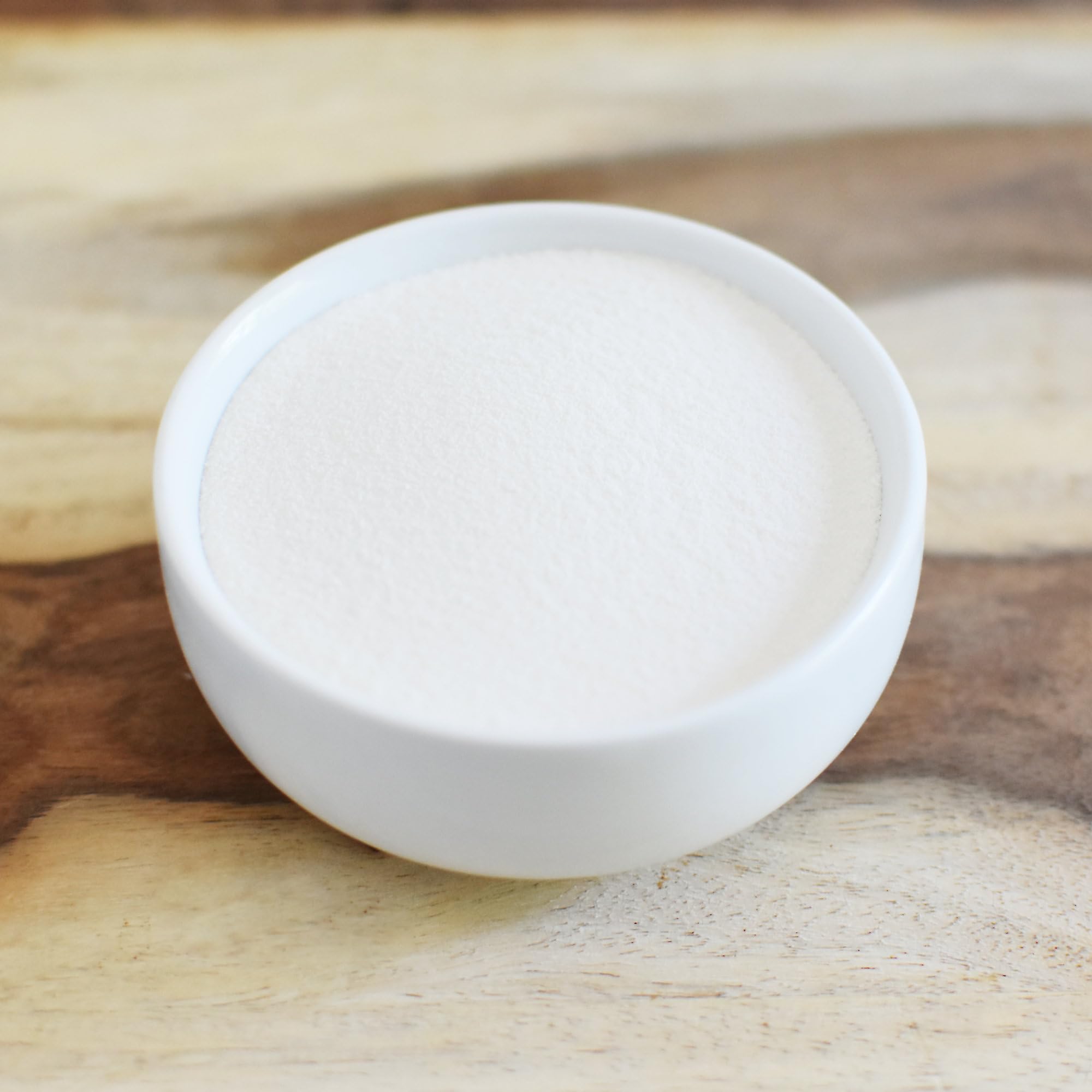 Close-up of product label on Anthony's Organic Acacia Senegal Powder 1 lb