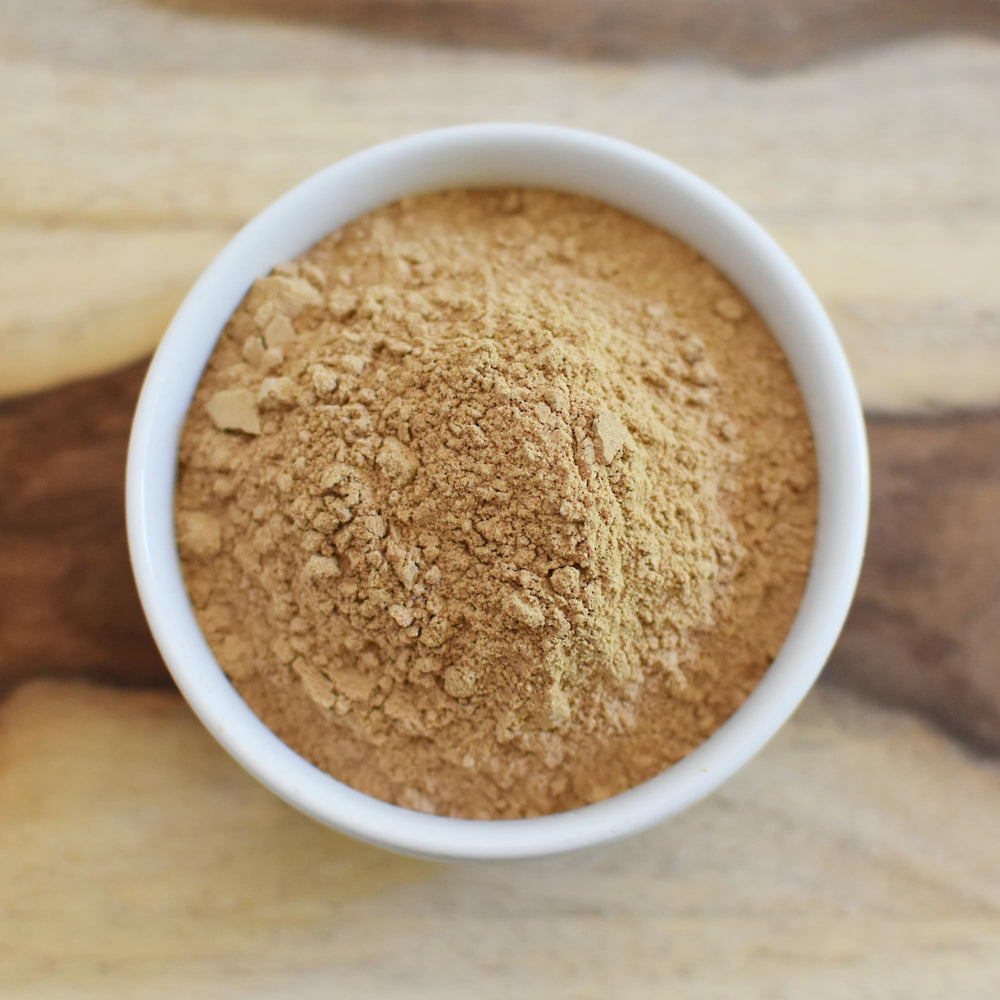 Packaging display of Anthony's Organic Maca Root Powder 1 lb