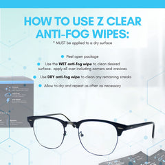 Goggles and VR headset being cleaned with wipes