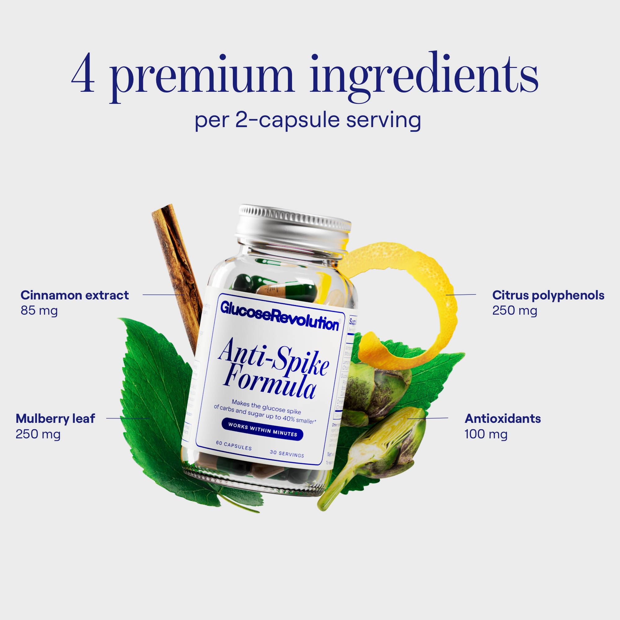 Anti-Spike Formula bottle back label