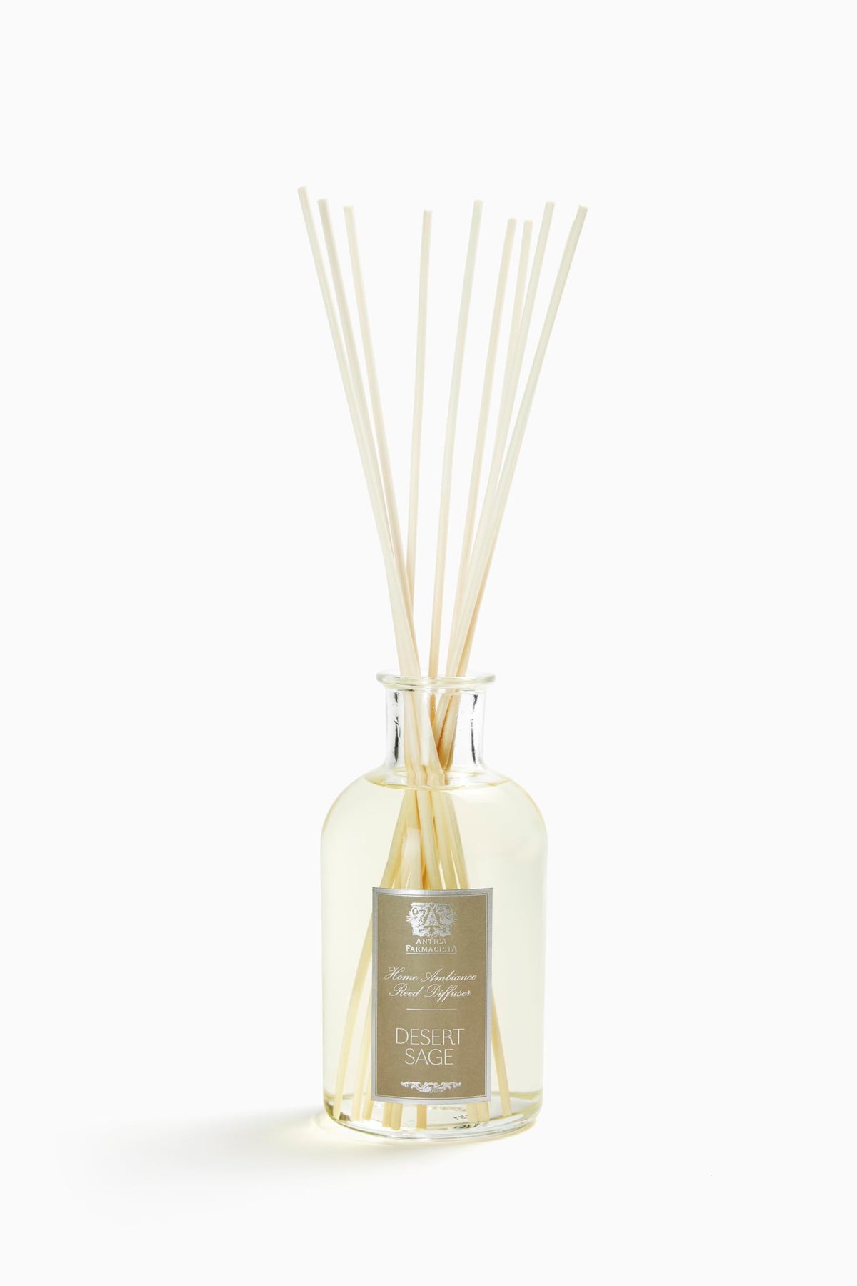 Antica Farmacista Desert Sage Diffuser 16.9 oz in a glass bottle with reeds