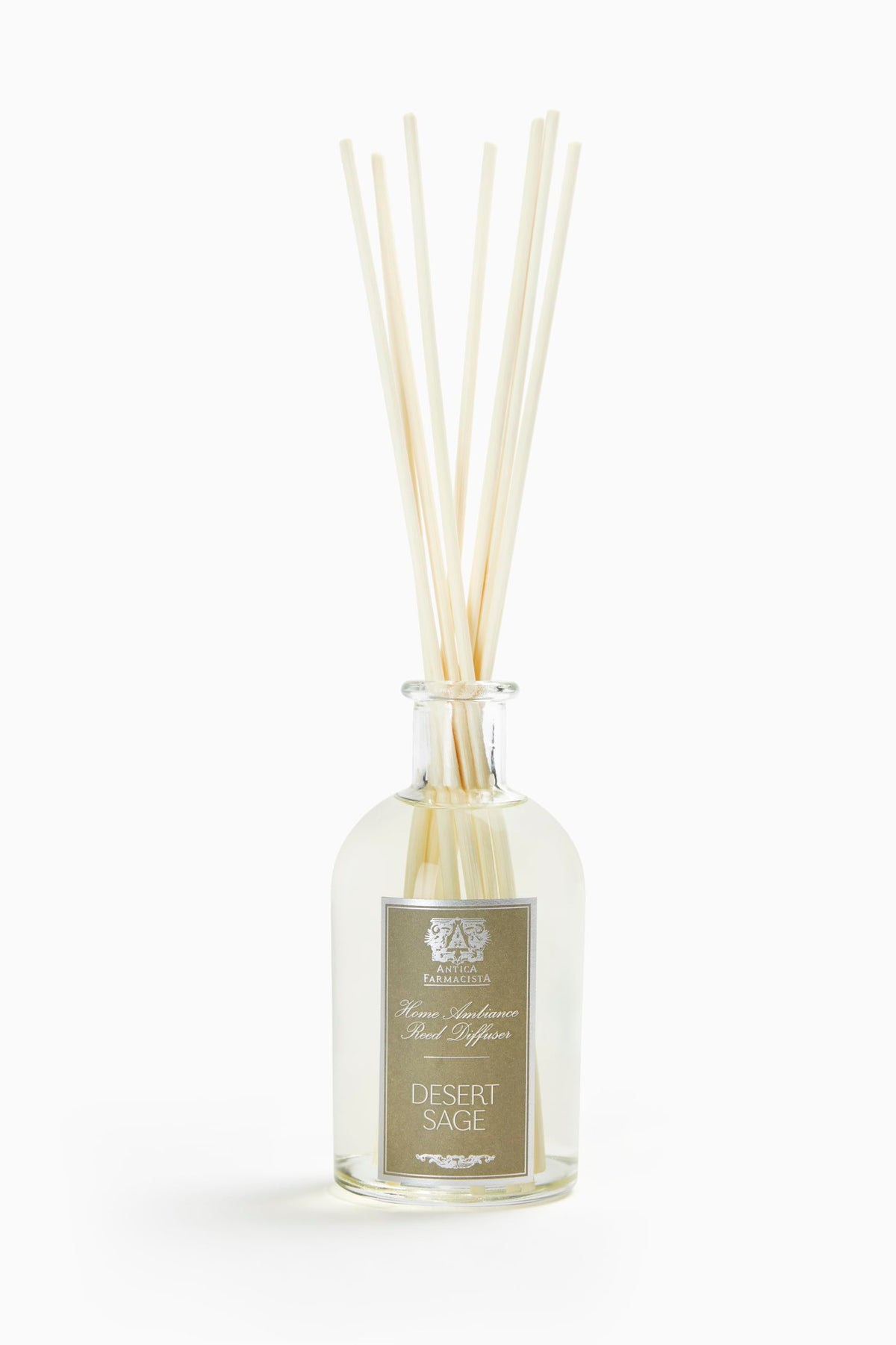 Antica Farmacista Desert Sage Diffuser 8.45 oz glass bottle with reeds