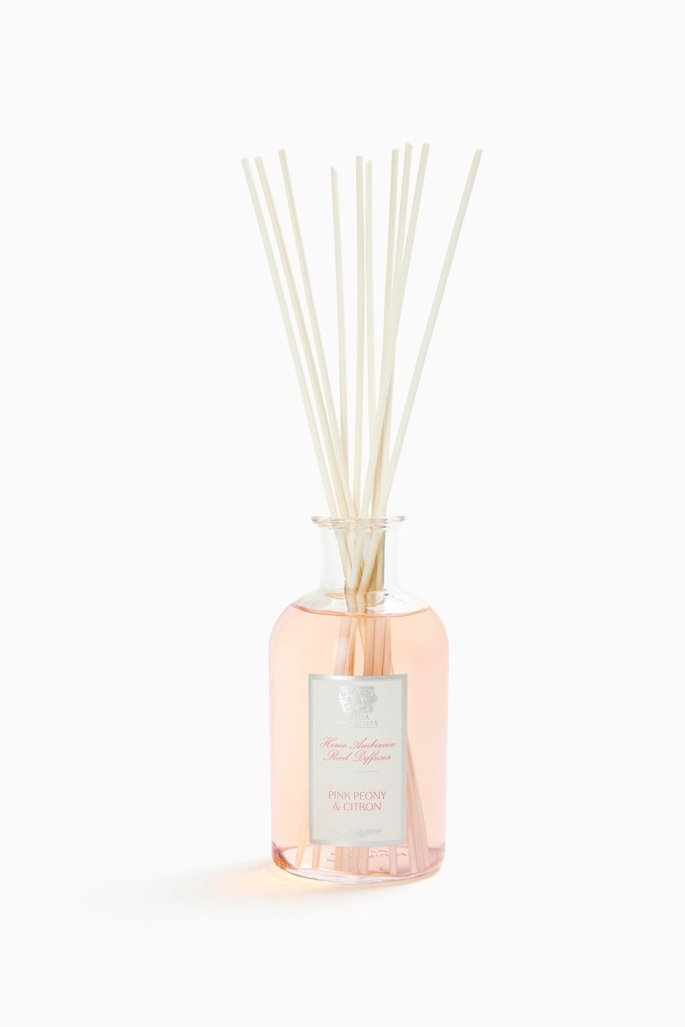 Antica Farmacista Home Ambiance Diffuser Pink Peony & Citron, 16.9 oz with reeds