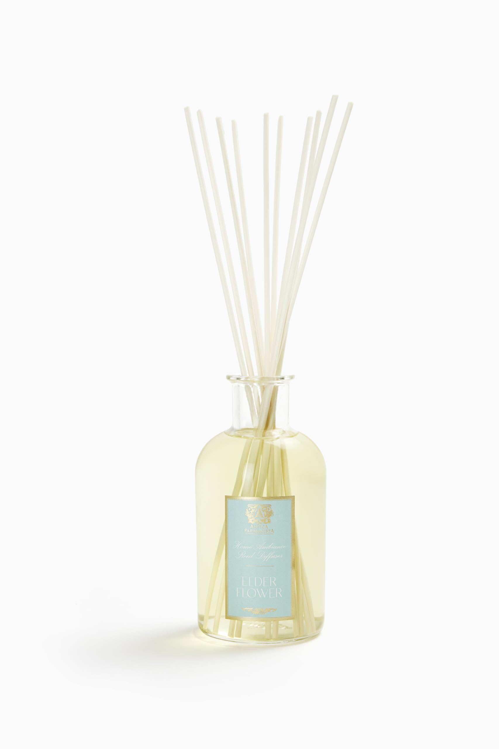 Antica Farmacista Elderflower Home Ambiance Diffuser 16.9 oz bottle with reeds