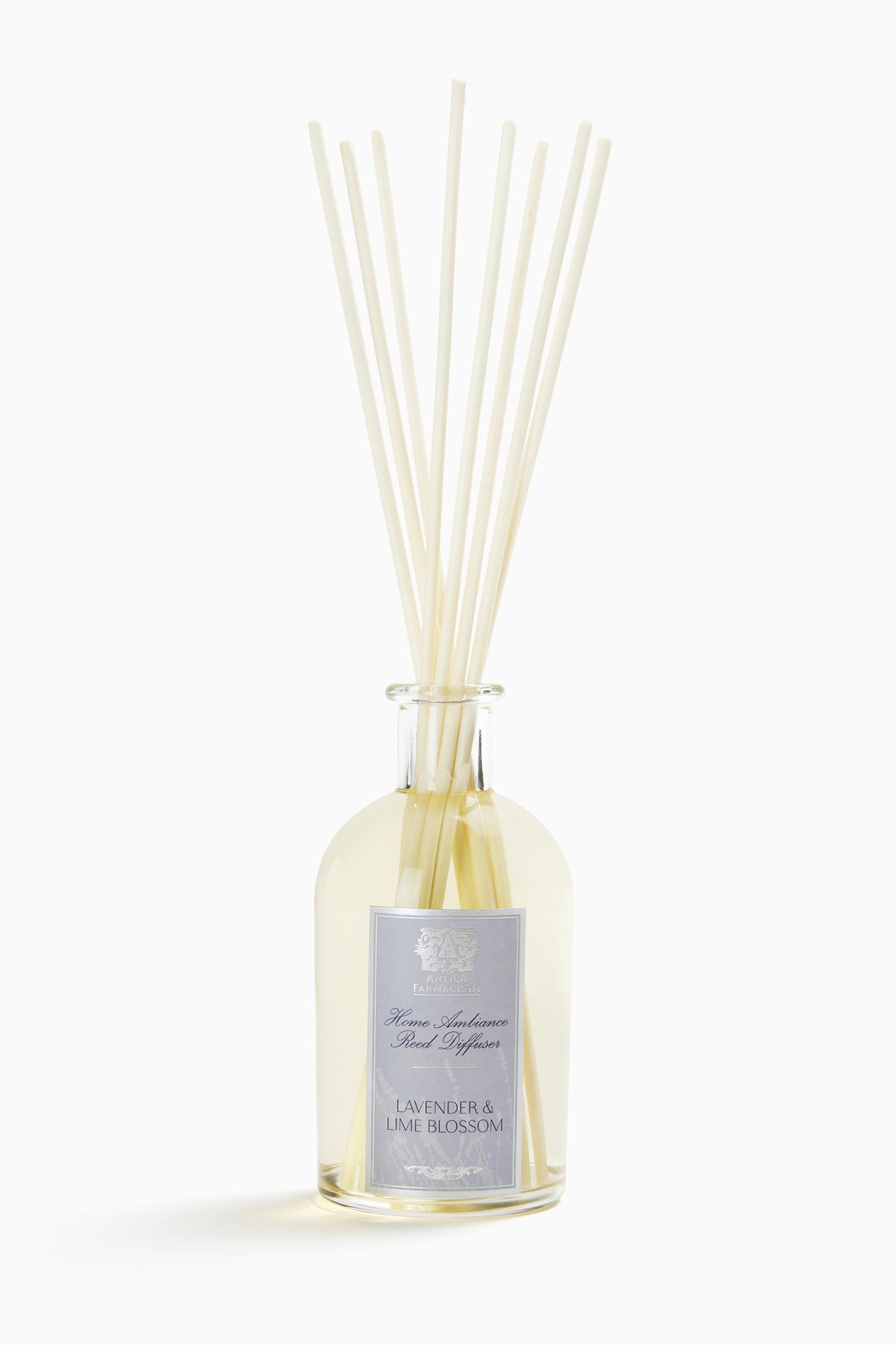 Antica Farmacista Lavender & Lime Blossom Diffuser 8.45 fl oz – bottle with reeds