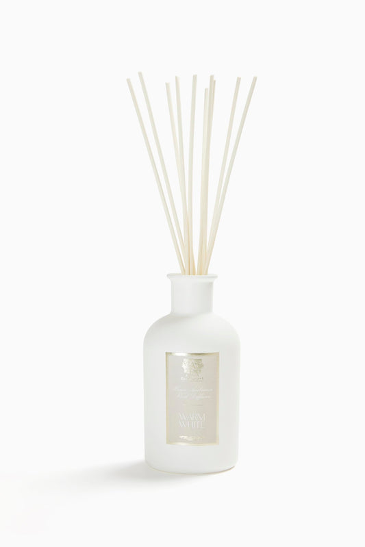 Antica Farmacista Home Ambiance Diffuser bottle in Warm White with reeds (16.9 fl oz)