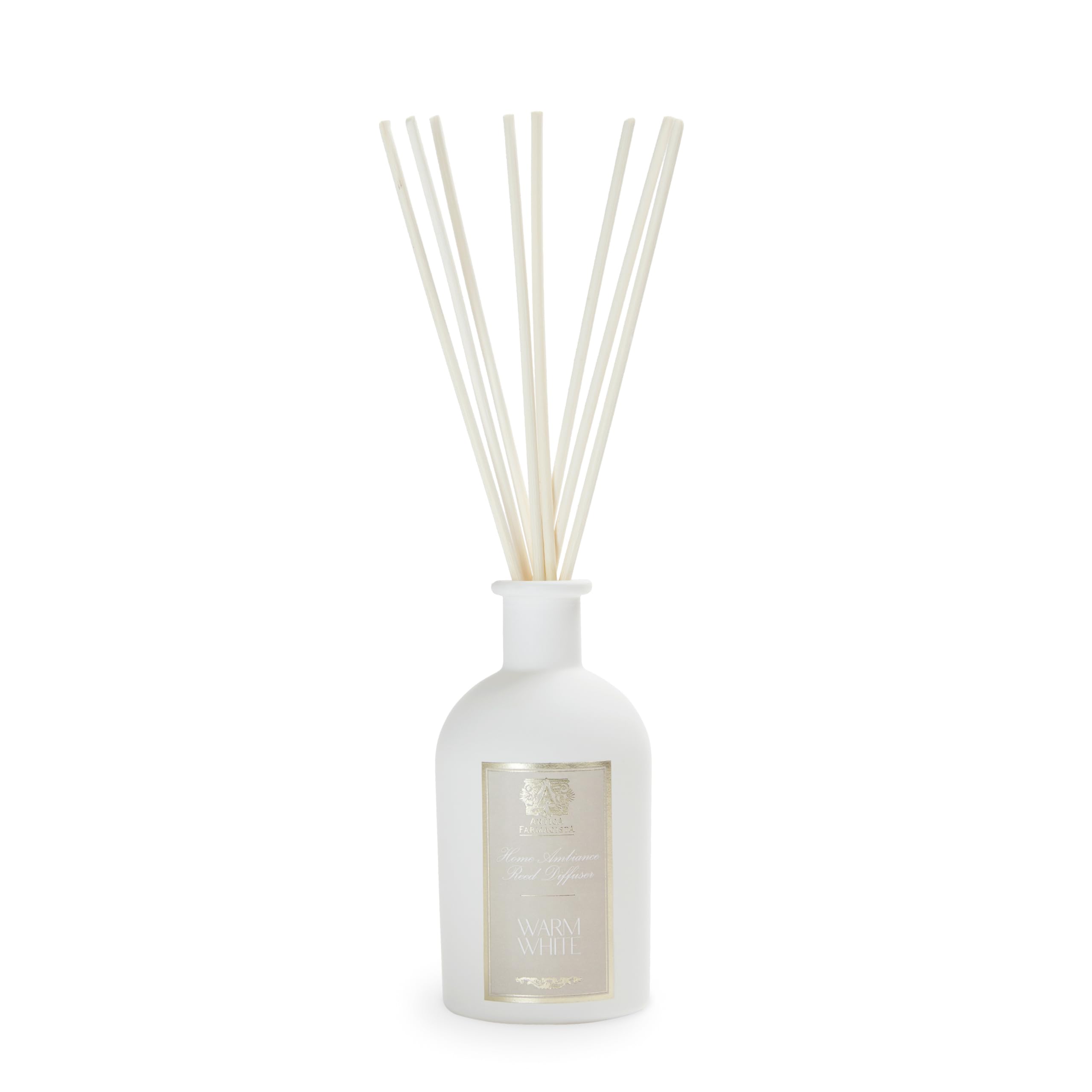 Antica Farmacista Home Ambiance Diffuser in Warm White with reeds and 8.45 oz