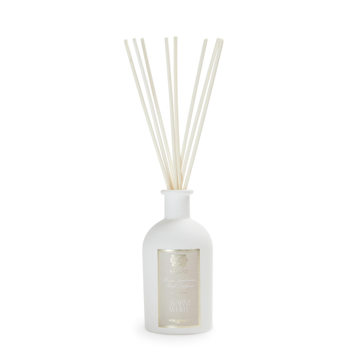 Antica Farmacista Home Ambiance Diffuser in Warm White with reeds and 8.45 oz