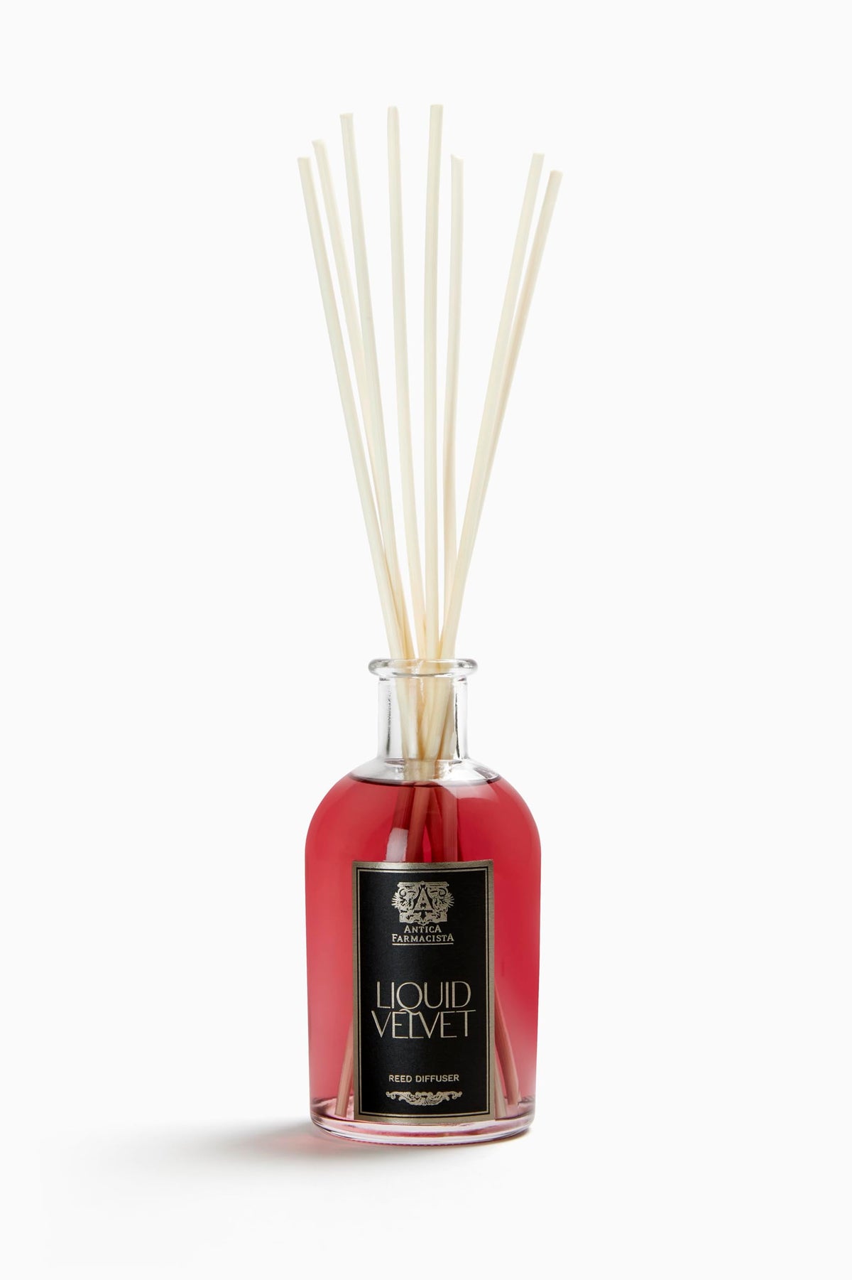 Antica Farmacista Liquid Velvet Home Ambiance Diffuser 8.45 fl oz glass bottle with reeds