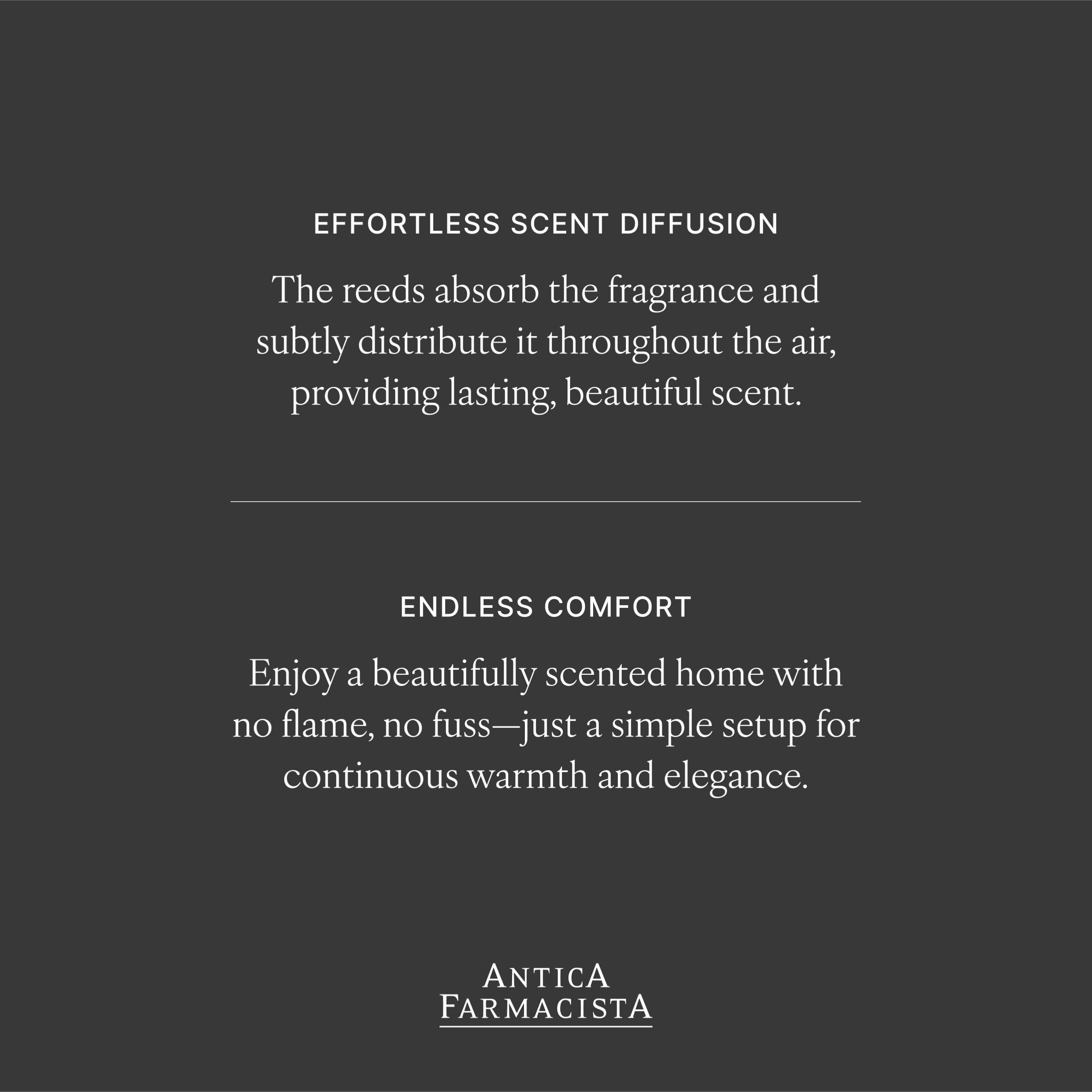 Elegant luxury gift packaging for Antica Farmacista diffuser