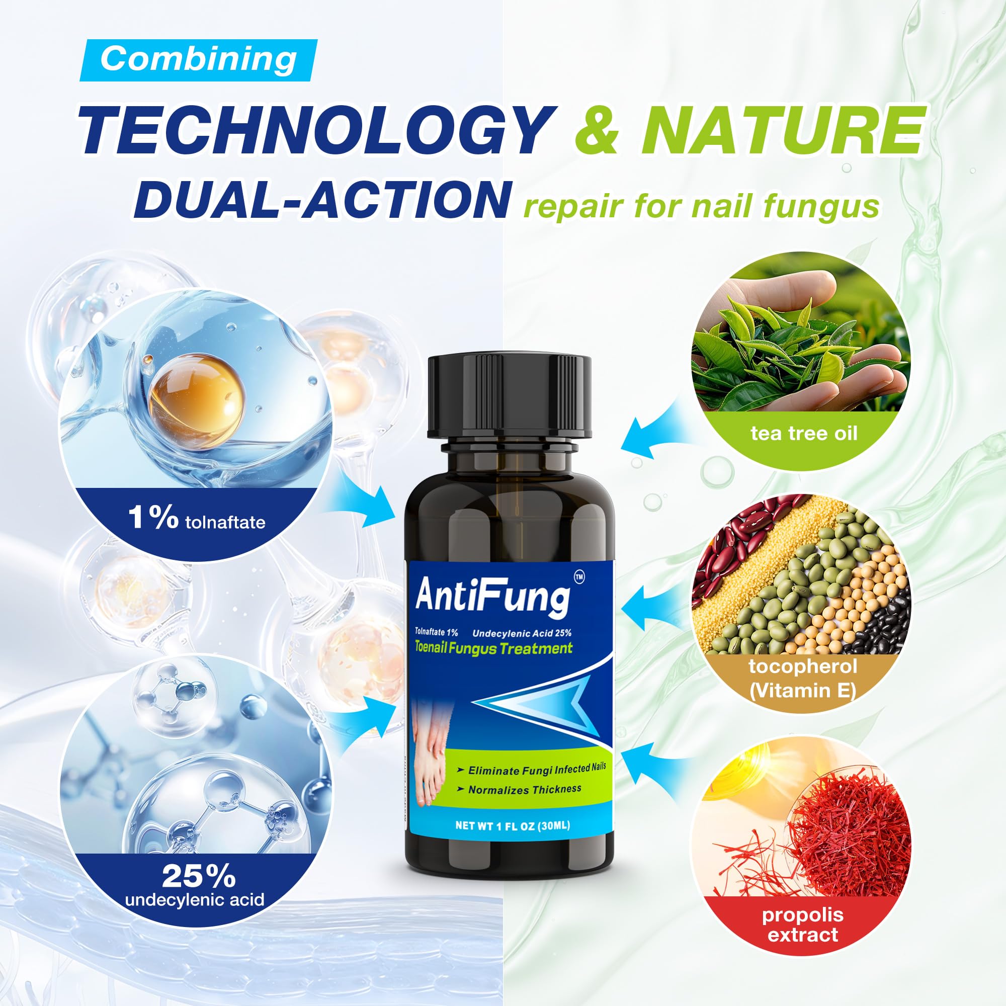 AntiFung safflower oil nourishment emphasizes added hydration and nail-strengthening benefits